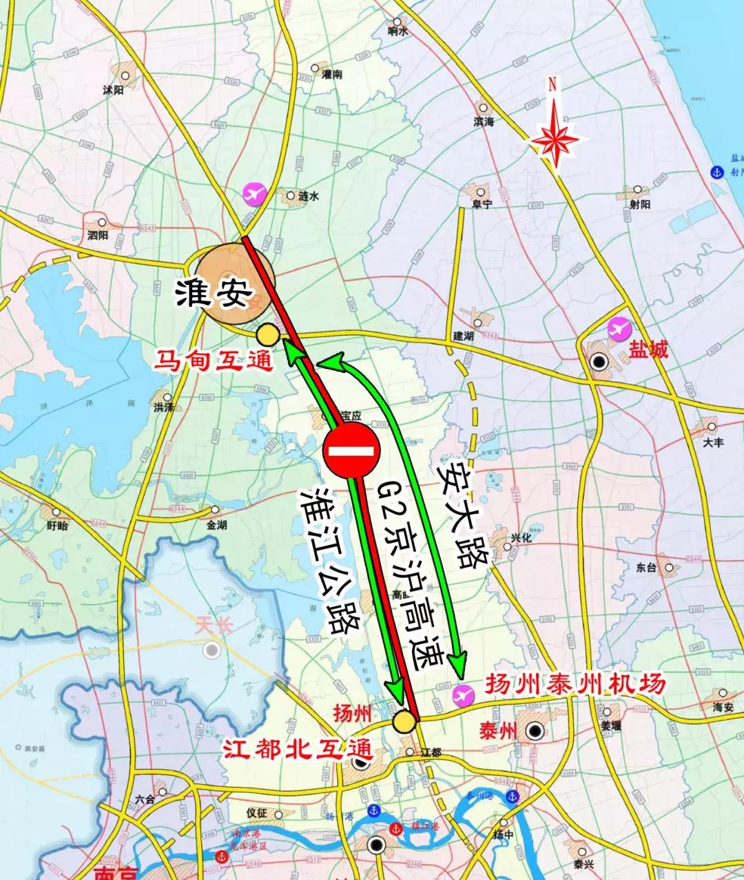 解读江苏交通脉络，最新高速公路地图发布