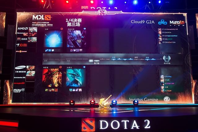 DOTA2赛事战火重燃，英雄争霸赛场！